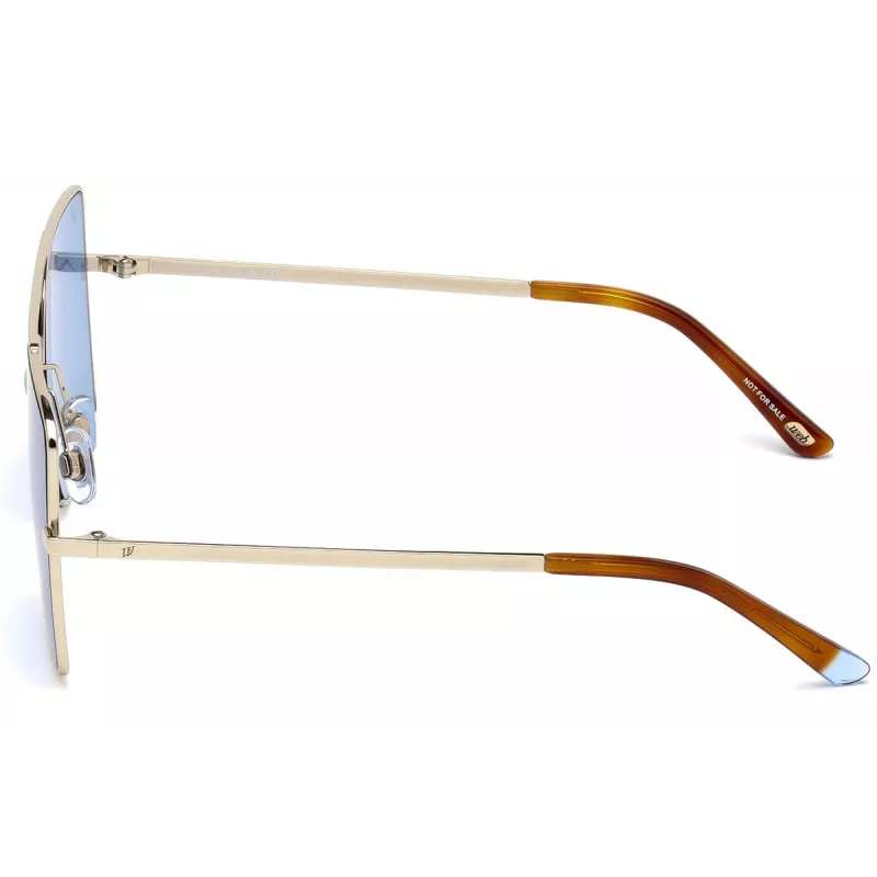 WEB EYEWEAR dámske slnečné okuliare WE0210-32V Havana/hnedé hranaté acetát 57 mm