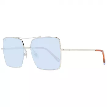 WEB EYEWEAR dámske slnečné okuliare WE0210-32V Havana/hnedé hranaté acetát 57 mm