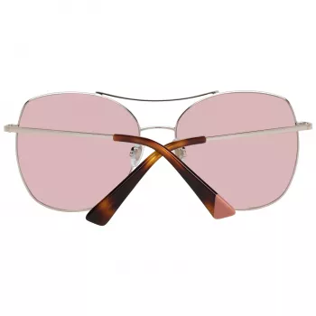 WEB EYEWEAR dámske slnečné okuliare WE0245-5828G havana hnedý gradient hranaté acetát UV400