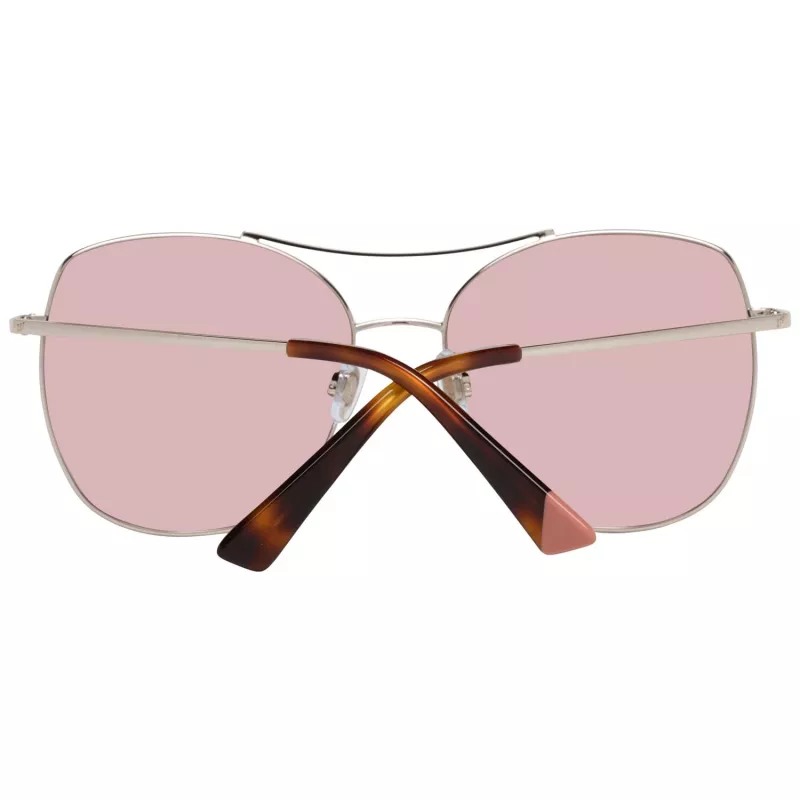 WEB EYEWEAR dámske slnečné okuliare WE0245-5828G havana hnedý gradient hranaté acetát UV400