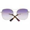 WEB EYEWEAR dámske slnečné okuliare WE0245-5833Z - hnedý gradient, obdĺžnikový acetátový rám
