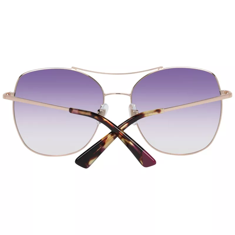 WEB EYEWEAR dámske slnečné okuliare WE0245-5833Z - hnedý gradient, obdĺžnikový acetátový rám