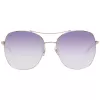 WEB EYEWEAR dámske slnečné okuliare WE0245-5833Z - hnedý gradient, obdĺžnikový acetátový rám