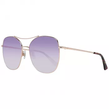 WEB EYEWEAR dámske slnečné okuliare WE0245-5833Z - hnedý gradient, obdĺžnikový acetátový rám