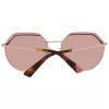WEB EYEWEAR dámske slnečné okuliare WE0258-5833G havana acetát hranatý rám hnedé gradientové sklá 58/18/140 mm