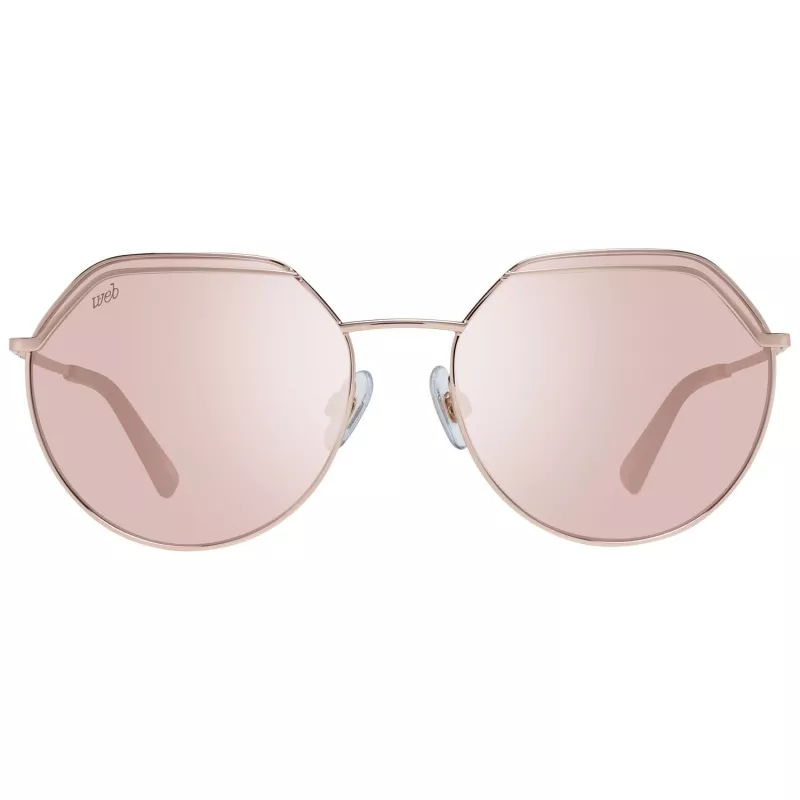 WEB EYEWEAR dámske slnečné okuliare WE0258-5833G havana acetát hranatý rám hnedé gradientové sklá 58/18/140 mm