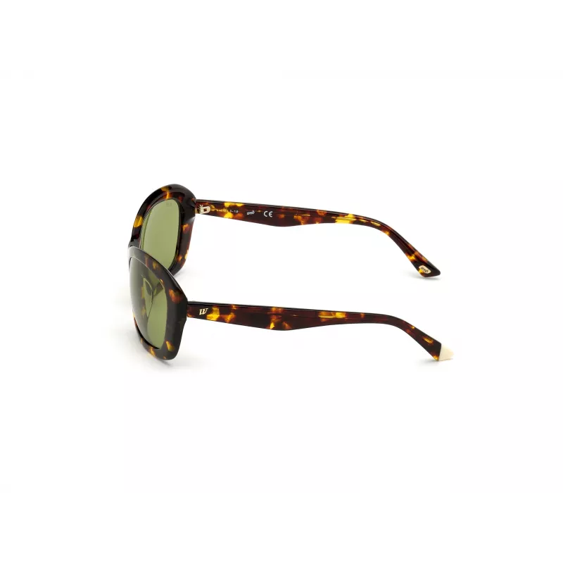 WEB EYEWEAR dámske slnečné okuliare WE0289-5652N havana acetát hranatý rám hnedé gradientové sklá 56/19/130 mm