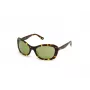 WEB EYEWEAR dámske slnečné okuliare WE0289-5652N havana acetát hranatý rám hnedé gradientové sklá 56/19/130 mm