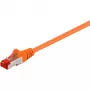 Wentronic CAT 6 S/FTP PIMF 50m sieťový kábel, sivý 93476