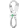 WENTRONIC Goobay 38665 USB 2.0 kábel, USB-A konektor samec na Micro-USB B konektor samec, 0,5 m, biely
