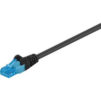 Wentronic Goobay 55415 Cat6a U/UTP sieťový patch kábel, RJ45, 30 m, čierna
