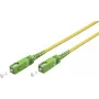 Wentronic Goobay 59641 OS2 Single-Mode optický patch kábel, SC/APC na SC/APC, 5 m, žltý, LSZH