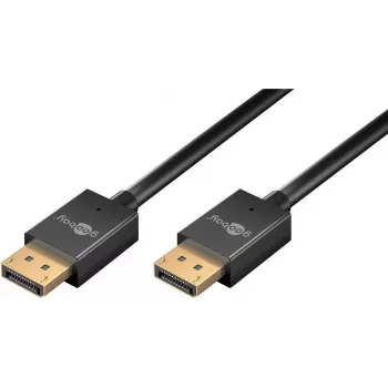 Wentronic Goobay 77442 DisplayPort kábel 1 m čierny