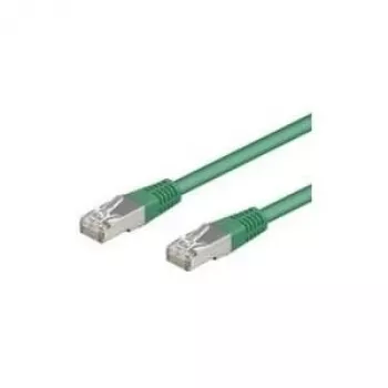 Wentronic Goobay CAT 5e SF/UTP patch kábel, zelená, 1m, CCA 68043