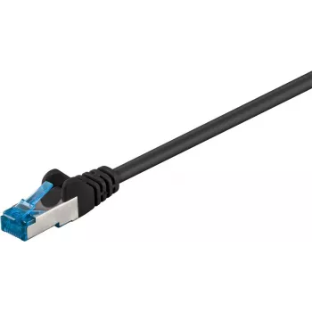 Wentronic Goobay CAT 6a S/FTP patch kábel, LSZH, čierny, 30 m 94905