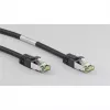 Wentronic Goobay CAT 8.1 S/FTP patch kábel, LSZH, čierny, 1 m 66721