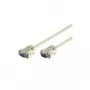 Wentronic Goobay D-SUB RS-232 predlžovací kábel 9-pin konektor samec na konektor samica, sivý, 5 m 50225