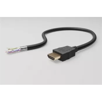 WENTRONIC Goobay High-Speed HDMI predlžovací kábel s Ethernet 1 m čierny (61310)