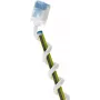 Wentronic Goobay ultra-flexibilný Cat 6A slim U/FTP patch kábel, biela, 0,25 m, 10 Gbps, extra krátke snagless konektory 74327