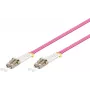 Wentronic LC-LC OM4 duplex multimode LWL patch kábel, 50/125µm, LSZH, ružová 95940