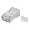 Wentronic RJ45 modulárny konektor tienený 8P8C pre okrúhly kábel, Bulk