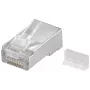 Wentronic RJ45 modulárny konektor tienený 8P8C pre okrúhly kábel, Bulk