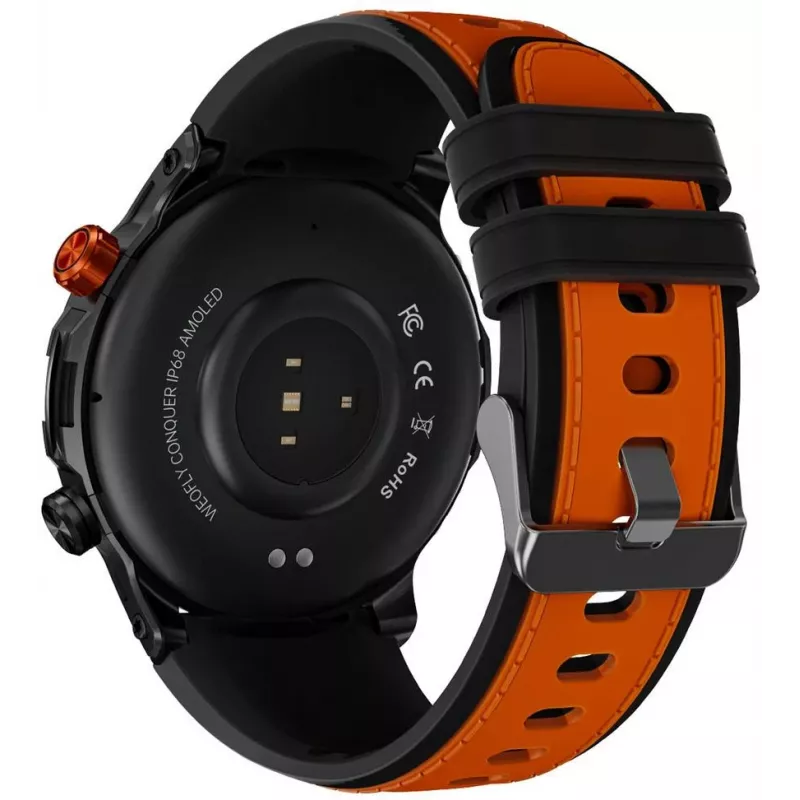 Weofly Conquer smartwatch oranžové