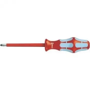 Wera 05022734001 Kraftform Plus Standard sada skrutkovačov, 7-dielna, plochý & krížový, Lasertip, nástenný držiak