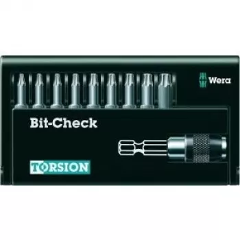 Wera 05056164001 9-dielna sada Torx bitov s držiakom Rapidaptor, 1/4