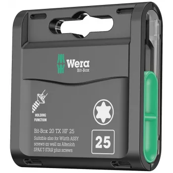 WERA sada Bit-Box 20 TX HF, TX 20mm, 20 ks Würth