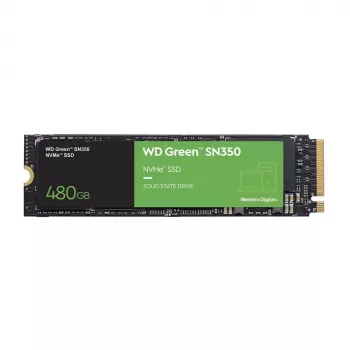 Western Digital WD Green SN350 480GB M.2 2280 PCIe NVMe SSD - čítanie 2400 MB/s, zápis 1650 MB/s