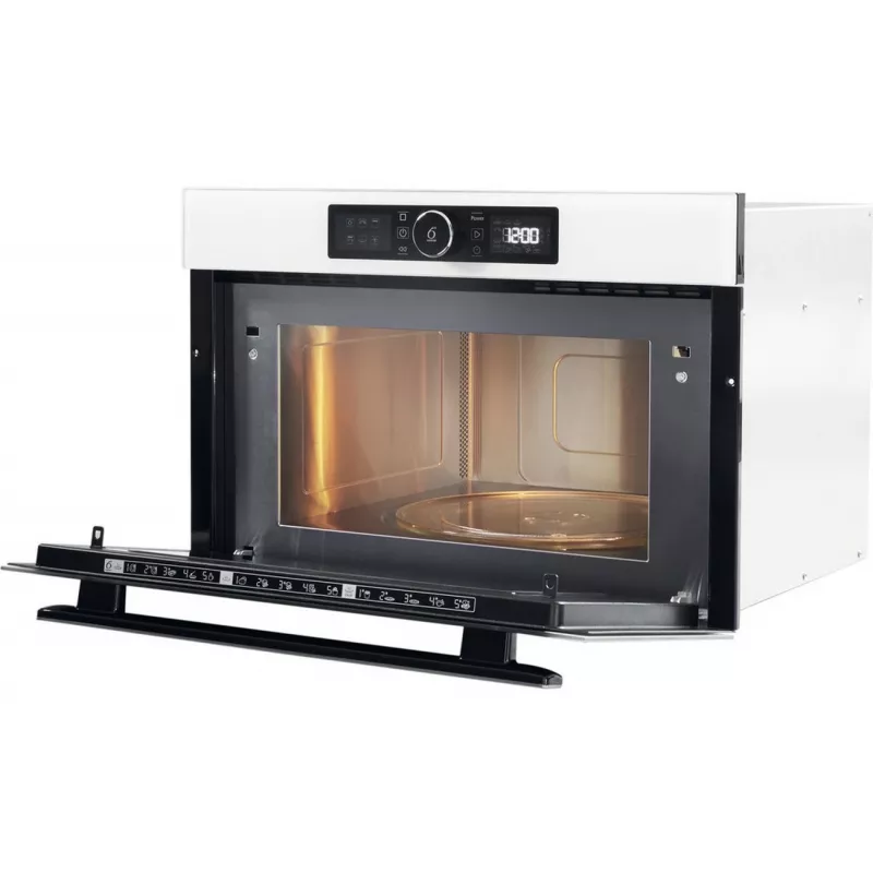 Whirlpool AMW 730 WH vstavaná mikrovlnná rúra s grilom, 31 L, 1000 W, biela