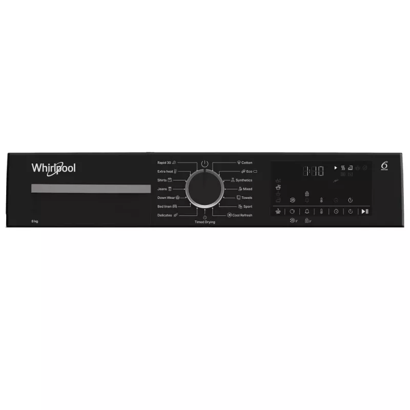 Whirlpool WPS D8 WBS EE sušička s tepelným čerpadlom 8 kg predné plnenie biela