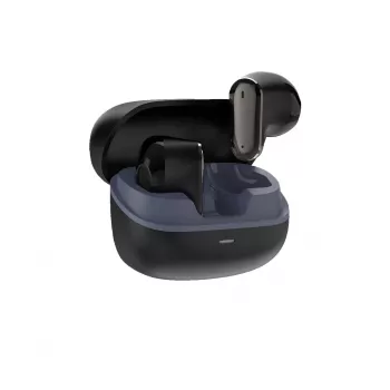White Shark BLAZE-B GEB-TWS-201 True Wireless Bluetooth 5.1 in-ear slúchadlá s nabíjacie puzdro, IPX4 vodotesnosť, dotykové ovládanie, čierna