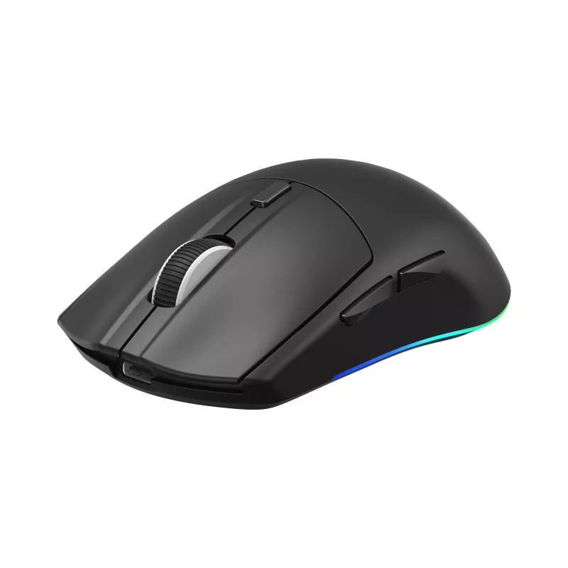White Shark CADOR-B WGM-5020 káblová RGB herná myš, čierna