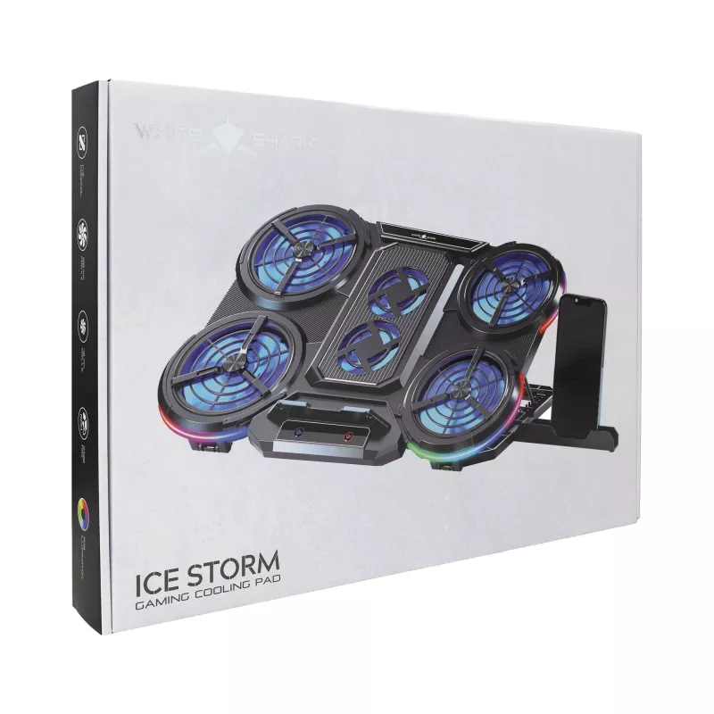 White Shark ICE STORM GCP-6 Chladiaca podložka pod notebook