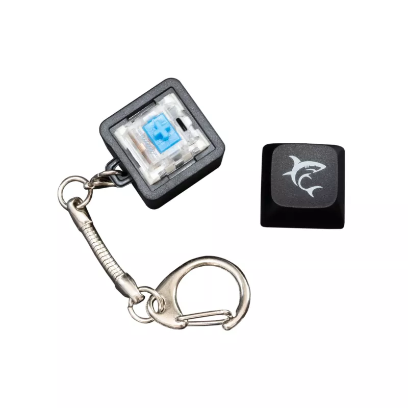 White Shark KEYCHAIN Promo Black mechanické spínače