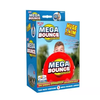 Wicked Vision Mega Bounce Junior nafukovacia skákacia lopta (50 cm, dúha) s ručnou pumpou