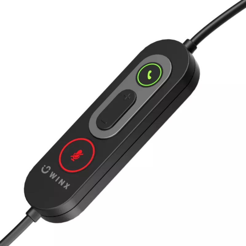 WINX CALL Pro 2 Mono AI Noise Cancelling headset