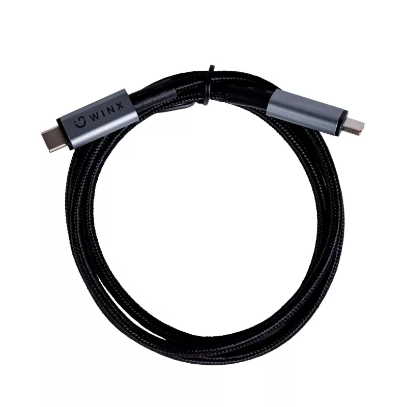 WINX LINK Pro Type-C 1m kábel 100W PD USB 2.0 480Mbps čierny
