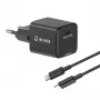 WINX POWER Essential Type-C 20W GaN nástenná nabíjačka - biela