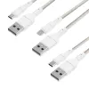 WINX USB-C na USB-A nabíjací a dátový kábel 1,2 m čierny