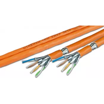 Wirewin VKW SFTP K7 LSOH3 500DXB Cat.7 S/FTP sieťový kábel na meter, 500 m, oranžová, LSOH3