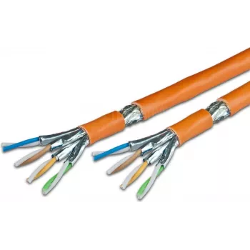 Wirewin VKW SFTP K7 LSOH3 500DXB Cat.7 S/FTP sieťový kábel na meter, 500 m, oranžová, LSOH3