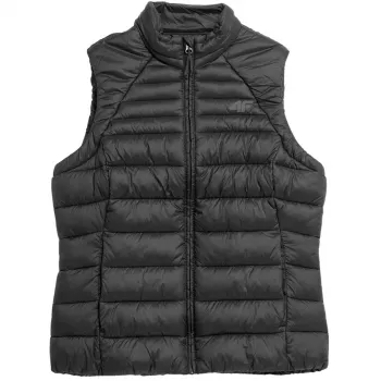Dámska páperová vesta 4F F091 Deep Black 4FSS23TDJAF091 20S