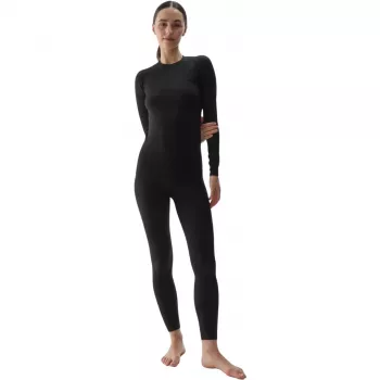 Dámske termoaktívne tričko 4F F176 Deep Black Allover XS/S