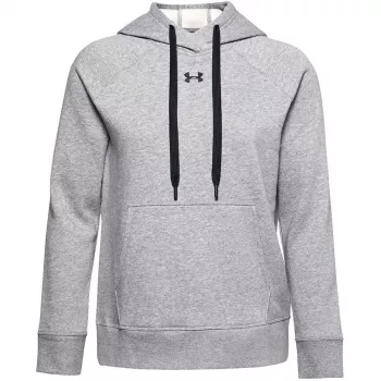 Under Armour dámska Rival Fleece HB mikina s kapucňou Mod Gray Light Heather