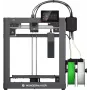 WonderMaker ZR 3D tlačiareň s Wi-Fi, 300 x 300 x 300 mm stavebný priestor, 4-farebná tlač, kovový rám, sivá