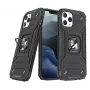 Wozinsky Apple iPhone 12 Pro Max Ring Armor puzdro so stojanom - robustné ochranné puzdro, čierne