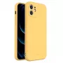 Wozinsky Apple iPhone XS Max silikónové puzdro žlté